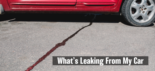 What’s Leaking From My Car
