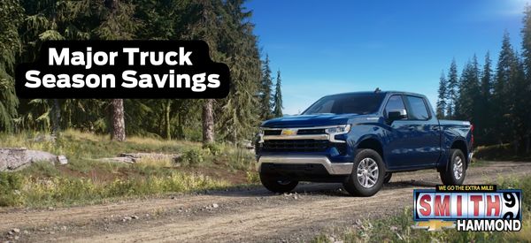 Enjoy Major Savings during Truck Season at Chevy Hammond!
